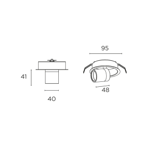 Pluriel Downlight