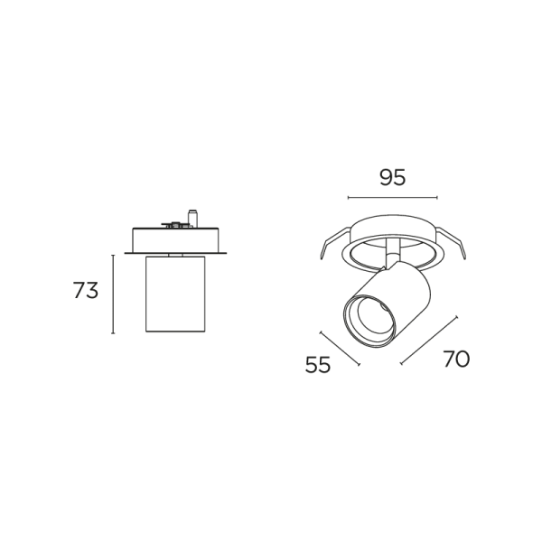 Pluriel PLUS Downlight